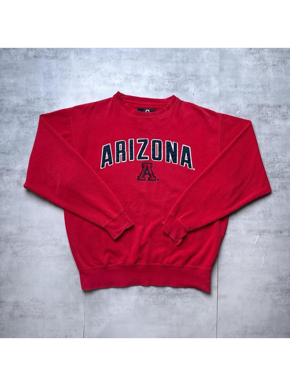 Y2K UofA University of Arizona JA America Red 00s Long sleeve sweatshirt